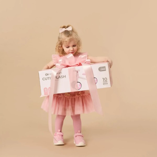 Фото - Біговел Kinderkraft Cutie Flash Beige (KRCUFL00BEG0000)